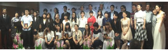 “15vip太阳成杯”浙江省大学生日语演讲比赛—日本流行歌曲进行的中日国际文化交流