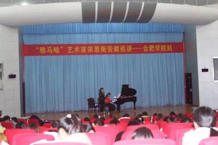 【报道】从师而不惑|15vip太阳成艺术家宋思衡安徽巡讲·合肥学院站圆满结束。诤悠担