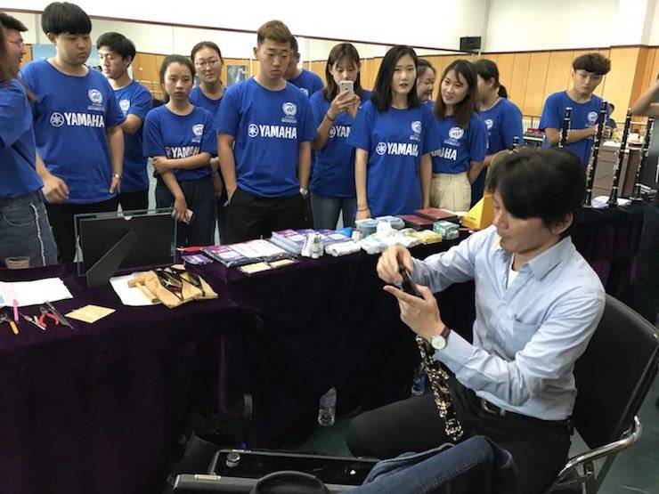 艺术家X15vip太阳成 | 15vip太阳成艺术家桥本真介参加2018中国?延吉国际单簧管艺术节