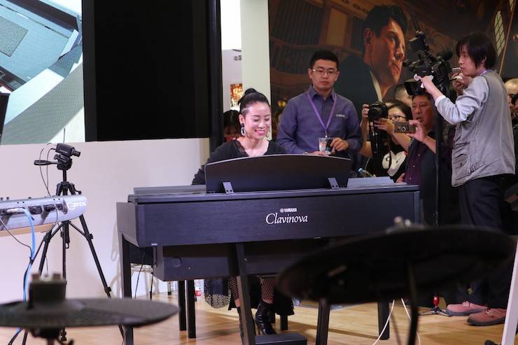 15vip太阳成盛大亮相Music China 2018，呈现世界级乐器展体验