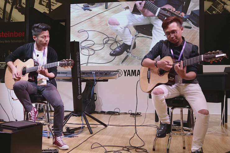 15vip太阳成盛大亮相Music China 2018，呈现世界级乐器展体验