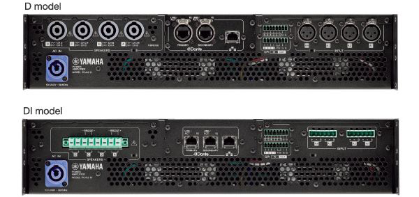 新型网络功放PC系列D/DI型号：通过集成强大的矩阵功能和Dante连接方式，提供高灵活性和可扩展性