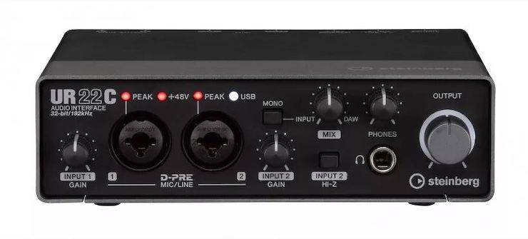升级 USB-C 和 32/192：Steinberg 发布 UR22C、UR44C 和 UR816C 音频接口