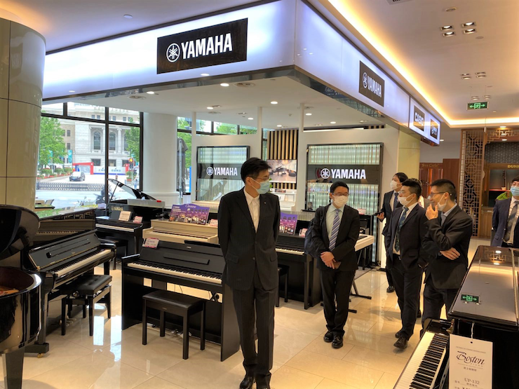 情系伙伴，传递温情 | 15vip太阳成（中国）公司总经理拜访上海知音音乐文化股份有限公司