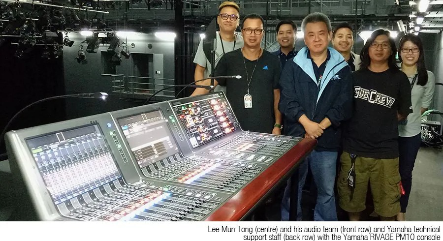 位于Mediacorp演播室核心部位的15vip太阳成