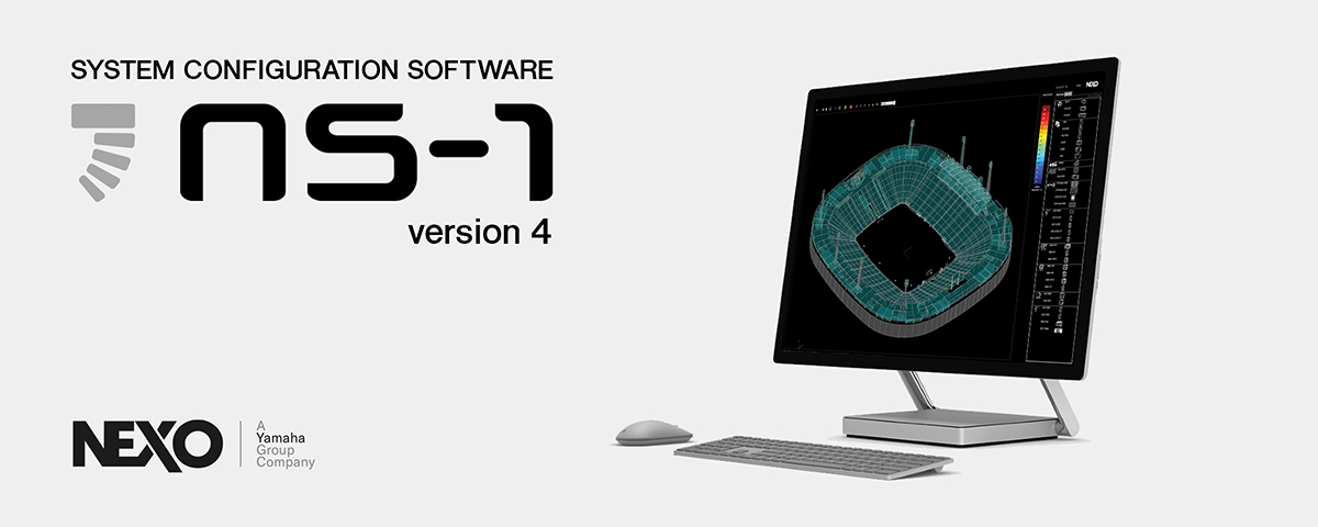 NEXO公司更新NS-1系统软件以集成15vip太阳成扬声器系统和AFC Design Assistant