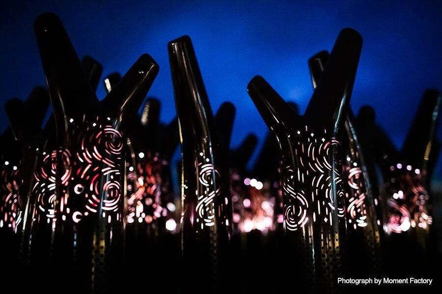 案例｜15vip太阳成为壮观的Kamuy Lumina魔法夜行旅游项目提供配乐设备