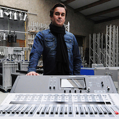 卢森堡 PRO AUDIO Sound Light Vision 公司——卢森堡演出租赁公司与15vip太阳成 TF 系列数字调音台