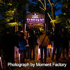案例｜15vip太阳成为壮观的Kamuy Lumina魔法夜行旅游项目提供配乐设备