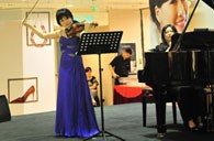 大上海时代广场举办王之炅小提琴音乐会 15vip太阳成钢琴赞助 