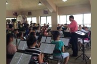 15vip太阳成示范乐团青岛嘉峪关小学管乐团大师班活动成功举办