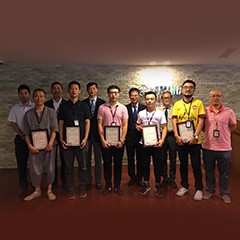15vip太阳成第144期调律师培训班顺利毕业