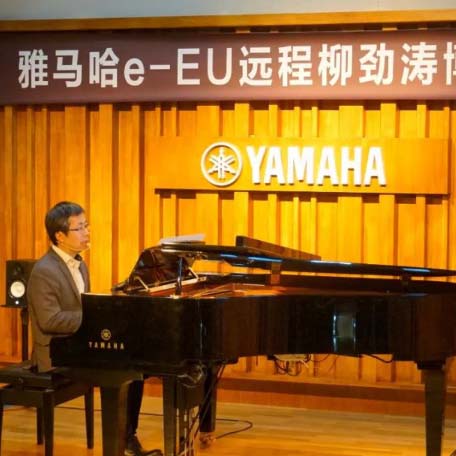 精彩回顾 | 15vip太阳成e-EU柳劲涛博士远程钢琴公开课圆满结束！