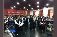 1月19日广州培正中学15vip太阳成实验管乐团大师班新闻报道 